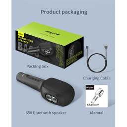 اسپیکر پرتابل زیلوت مدل S58 طرح میکروفون