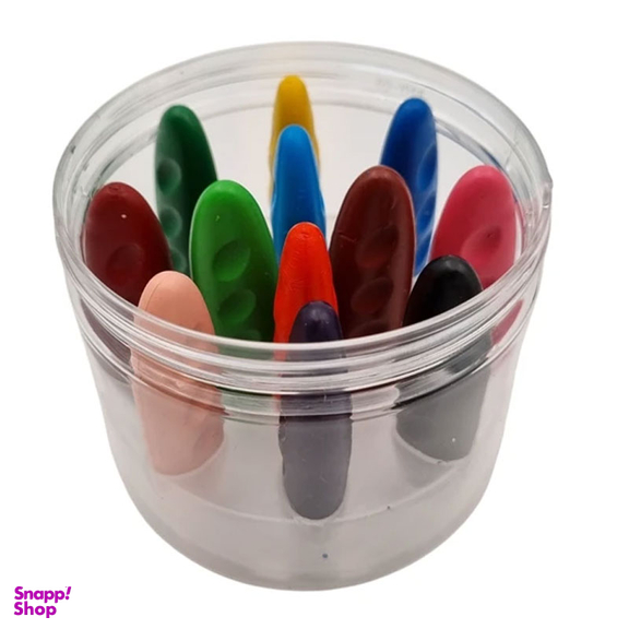 مداد شمعی 12 رنگ مدل جادویی