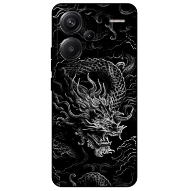 کاور گوشی موبایل مگافون طرح اژدها مدل 1897 مناسب برای شیائومی Redmi Note 13 Pro Plus 5G