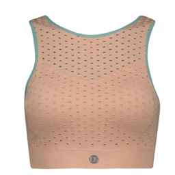 ست نیم تنه کراپ و لگینگ ورزشی زنانه دریم اسلیم کد T795796 رنگ گلبهی
