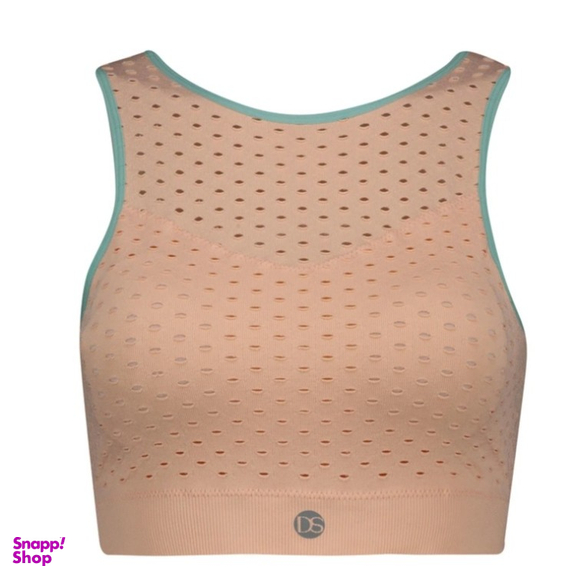 ست نیم تنه کراپ و لگینگ ورزشی زنانه دریم اسلیم کد T795796 رنگ گلبهی