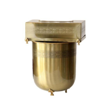 ست سطل و جای دستمال کاغذی سالینو کد 12265G