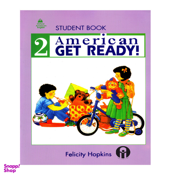 کتاب American Get Ready 2 اثر Felicity Hopkins انتشارات الوندپویان به همراه سی دی