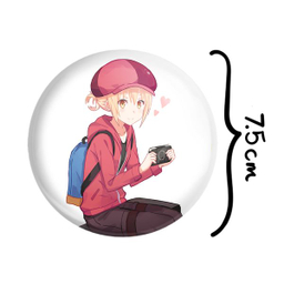 آینه جیبی خندالو طرح دوما اومارو انیمه تومو داچی گیم Tomodachi Game مدل تاشو کد 18471