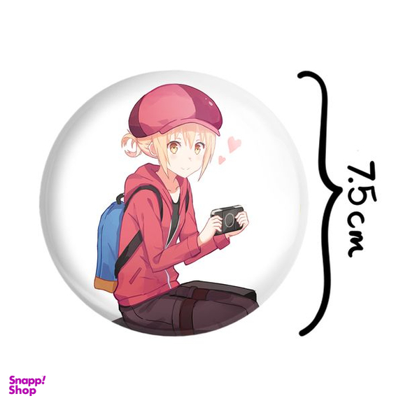 آینه جیبی خندالو طرح دوما اومارو انیمه تومو داچی گیم Tomodachi Game مدل تاشو کد 18471