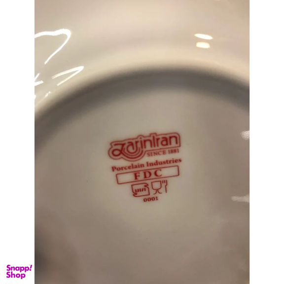 پیاله 13 پارچه چینی زرین مدل فلورانس درجه عالی