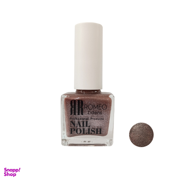 لاک ناخن رومیو شماره 154 رنگ قهوه ای