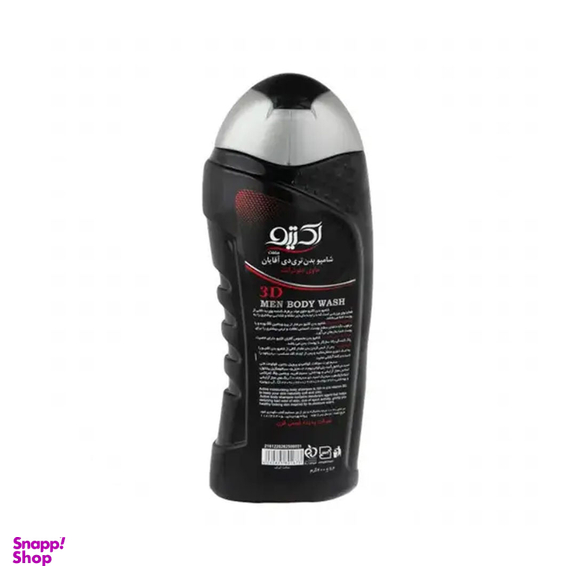 شامپو بدن مردانه اکتیو سری Sport مدل Black وزن 400 گرم