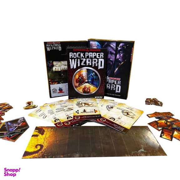 بازی فکری دهکده بردگیم مدل Rock paper wizard