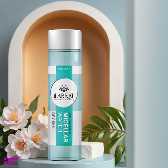 محلول پاک کننده آرایش ایلابرت مدل هیالورونیک اسید حجم 210 میلی لیتر