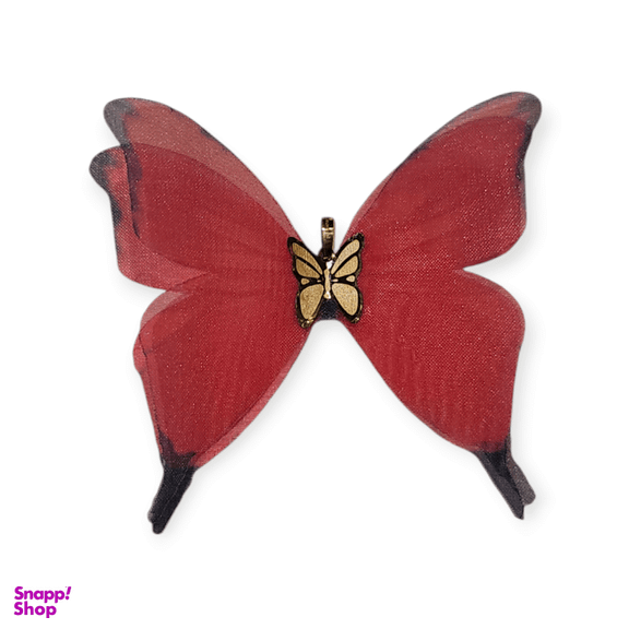 پلاک گردنبند طلا 18 عیار زنانه مدل پروانه پاریس کد 10