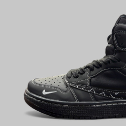 كتانی مردانه طرح نايكی مدل Jordan Travis كد J 540 رنگ مشكی