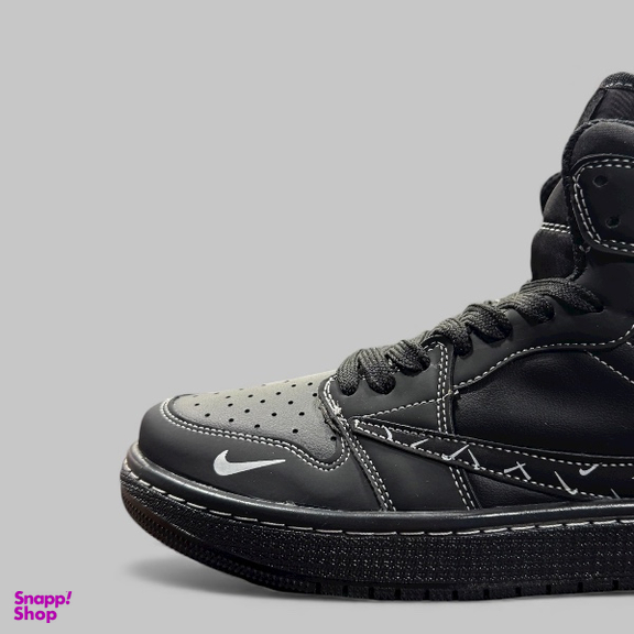 كتانی مردانه طرح نايكی مدل Jordan Travis كد J 540 رنگ مشكی