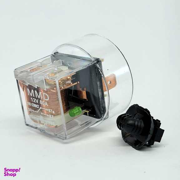 رله فن کلاهدار شیشه ای 80 آمپر آریکو کد 1144 مناسب پژو 405 و پژو پارس و سمند