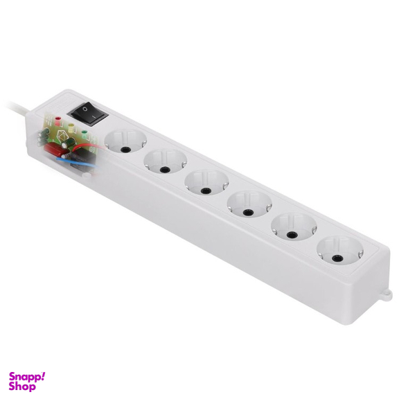 محافظ آنالوگ 6 راهی کامپیوتر و صوتی تصویری گرین لاین کد GLP106 طول 3 متر