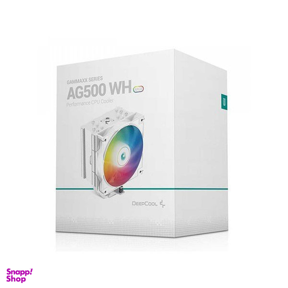 خنک کننده کامپیوتر دیپ کول مدل AG500 WHITE ARGB