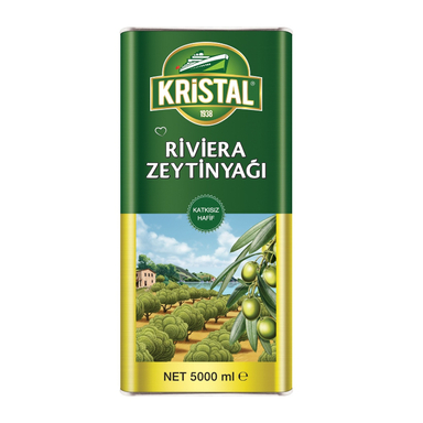 روغن زیتون کریستال حجم ۵ لیتر