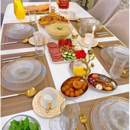 سرویس غذا خوری 33 پارچه نوری تازه مدل سولو