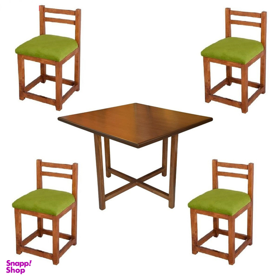 میز و صندلی ناهارخوری 4 نفره مدل تینا کد 003