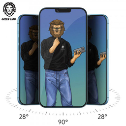 محافظ صفحه نمایش حریم شخصی گرین مدل Steve Privacy مناسب برای گوشی موبایل اپل iPhone 13 pro max /14 Plus