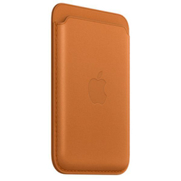 جا کارتی مغناطیسی پشت گوشی موبایل اپل مدل iPhone Leather MagSafe Wallet