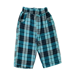 ست تیشرت و شلوارک پسرانه مدل چهارخانه