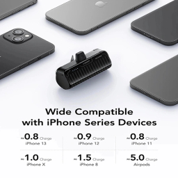 پاوربانک قابل حمل مینی وگر مدل VP-0558 ظرفیت 5000 میلی‌ آمپر ساعت