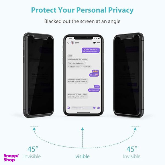 محافظ صفحه نمایش حریم شخصی اپیکوی مدل Privacy مناسب برای گوشی موبایل سامسونگ Galaxy A55 / A35