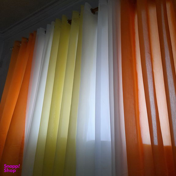 پرده مدل حریر سیلک سایز 280x150 سانتی متر