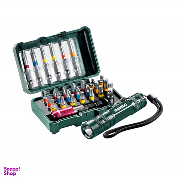 سری پیچ گوشتی شارژی متابو مدل 626721 بسته 29 عددی