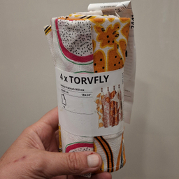 دستمال پارچه‌ای آشپزخانه ایکیا کد 304.930.48 بسته 4 عددی