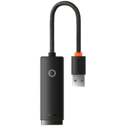 کابل تبدیل USB به پورت شبکه RJ45 LAN بیسوس مدل Lite Series WKQX000101