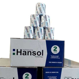 رول کاغذ هانسول مدل 8cm 36.5m بسته 60 عددی