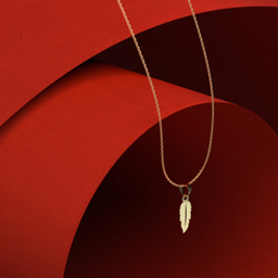 گردنبند طلا 18 عیار زنانه مدوپد مدل پر کد PP2-1-1192