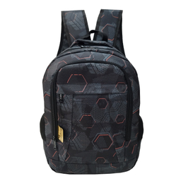 کیف مدرسه رسپینا اسپرت طرح شش ضلعی مدل hexagon با جامدادی