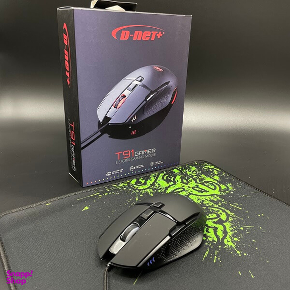 ماوس با سیم مخصوص بازی دی نت مدل T91 Gamer