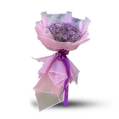 دسته گل طبیعی نفس