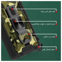 کاور فشن مدل Anti Shock مناسب برای گوشی موبایل هوآوی Y9s /X9 Pro به همراه قلاب آویز