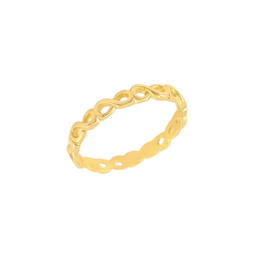 انگشتر طلا 18 عیار زنانه میو گلد مدل بی نهایت کد R2290 سایز 51