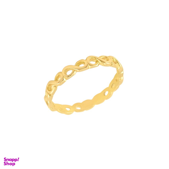 انگشتر طلا 18 عیار زنانه میو گلد مدل بی نهایت کد R2290 سایز 51