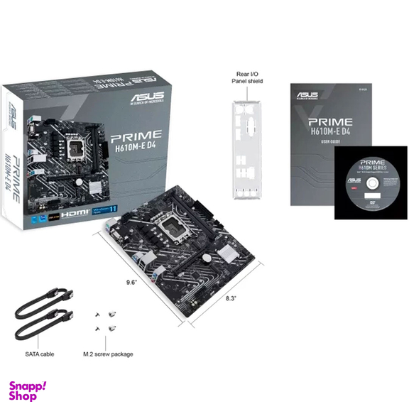 مادربرد ایسوس مدل Prime H610M-E D4 CSM