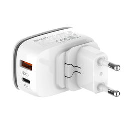 شارژر دیواری 20 وات کینگ استار مدل KW193C PD به همراه کابل USB-C