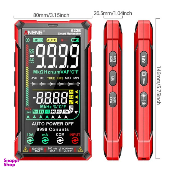 مولتی متر دیجیتال آننگ مدل 622B