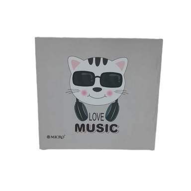 دفتر مشق 120 برگ میکرو طرح LOVE MUSIC کد 1368