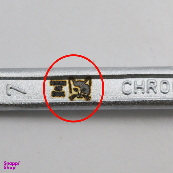 آچار یکسر تخت و یکسر رینگی مدل پرشین کت کد YPA-07MM سایز 7 میلی متر