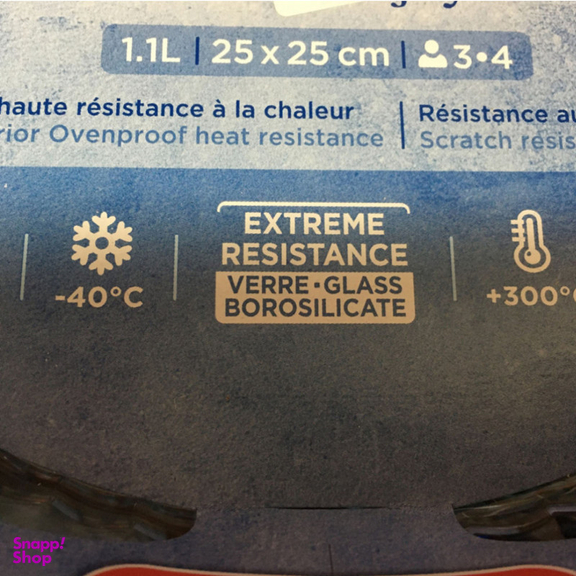 پیتزا خوری پیرکس مدل Borosilicate