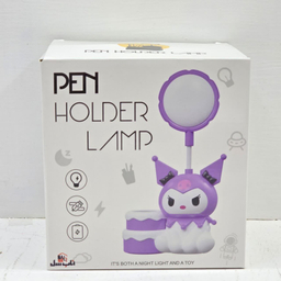 اسباب بازی ناب سل مدل چراغ مطالعه کرومی شارژی تراش دار همراه با جای خودکار