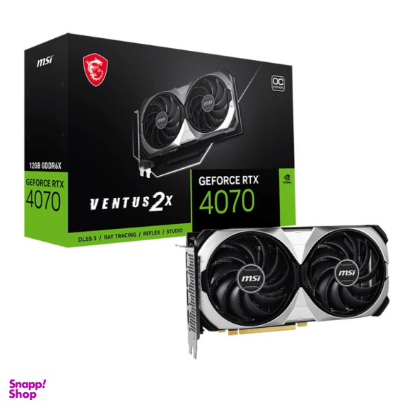 کارت گرافیک ام اس آی مدل GeForce RTX™ 4070 VENTUS 2X 12G OC