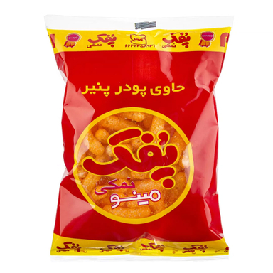 پفک نمکی مینو وزن 60 گرم