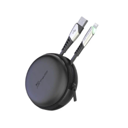 کابل فست شارژ Lightning کانفلون مدل DC17 طول ۱ متر